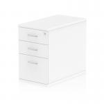 Impulse 800mm Deep Desk High Pedestal White I000191