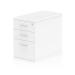 Impulse 800 Desk High Pedestal 3 Drawer White I000191
