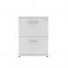 Impulse 2 Drawer Filing Cabinet White I000192