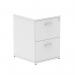 Impulse 2 Drawer Filing Cabinet White I000192