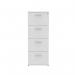 Impulse 4 Drawer Filing Cabinet White I000194