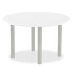 Impulse 1200 round Meeting Table White I000200
