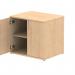 Impulse 600mm Deep Desk High Cupboard Maple I000242