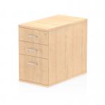 Impulse 800mm Deep Desk High Pedestal Maple I000251