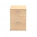 Impulse 2 Drawer Filing Cabinet Maple I000252