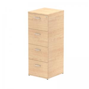 Impulse 4 Drawer Filing Cabinet Maple I000254