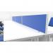 Impulse 1800 x 800mm Straight Office Desk White Top Silver Cantilever Leg I000308