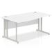 Impulse Cantilever 1600 Left Hand Wave Desk White I000311