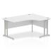 Impulse Cantilever 1600 Right Hand Crescent Desk White I000322