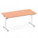 Impulse 1600mm Folding Rectangular Table Beech Top I000691