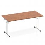 Impulse 1600mm Folding Rectangular Table Walnut Top I000700