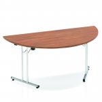 Impulse Folding Semicircle Table 1600 Walnut I000703