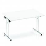 Impulse 1200mm Folding Rectangular Table White Top I000708