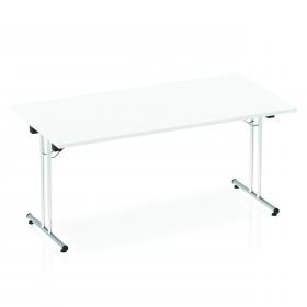 Impulse 1600mm Folding Rectangular Table White Top I000709