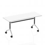 Impulse 1600 Flip Top Rectangular Table White I000713