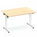 Impulse 1200mm Folding Rectangular Table Maple Top I000717