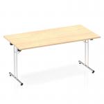 Impulse 1600mm Folding Rectangular Table Maple Top I000718