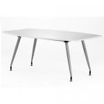 1800 Boardroom Table High Gloss White I000730