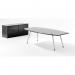 High Gloss 1600mm Credenza Top Black I000735