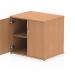 Impulse 600mm Deep Desk High Cupboard Oak I000770