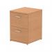 Impulse 2 Drawer Filing Cabinet Oak I000780