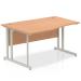 Impulse Cantilever 1400 Left Hand Wave Desk Oak I000810