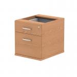 Impulse 2 Drawer Fixed Pedestal Oak I001638