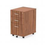 Impulse 3 Drawer Under Desk Pedestal Walnut I001651