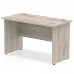 Impulse 1200/600 Rectangle Panel End Leg Desk Grey Oak