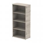 Impulse 1600mm Bookcase Grey Oak I003229