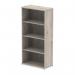 Impulse 1600 Bookcase Grey Oak I003229