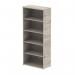 Impulse 2000mm Bookcase Grey Oak I003230