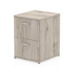 Impulse Filing Cabinet 2 Drawer Grey Oak I003241