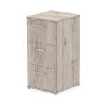 Impulse Filing Cabinet 3 Drawer Grey Oak I003242