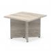 Impulse 600mm Coffee Table Grey Top Arrowhead Leg I003279