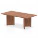 Impulse 1200mm Coffee Table Walnut Top Arrowhead Leg I003419