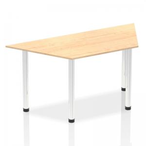Impulse 1600mm Trapezium Maple Top Chrome Post Leg I003611