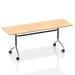 Impulse 1800mm Flip Top Rectangular Table Maple Top I004314