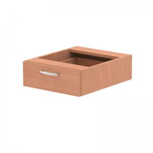 Impulse 1 Drawer Fixed Pedestal Beech I004630