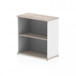 Impulse 800mm Bookcase Grey Oak and White I005114