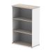 Impulse 1200mm Bookcase Grey Oak and White I005120