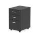 Impulse 3 Drawer Under Desk Pedestal Black I005789