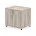 Impulse 600mm Deep Mobile Cupboard Grey Oak I006530