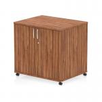 Impulse 600mm Deep Mobile Cupboard Walnut I006533