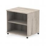 Impulse 600mm Deep Mobile Bookcase Grey Oak I006543