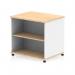 Impulse 600mm Deep Mobile Bookcase Maple and White I006551