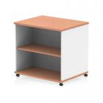 Impulse 600mm Deep Mobile Bookcase Oak and White I006552