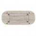 Impulse 2400mm Boardroom Table With Silver Leg Frame Grey Oak Top I006711