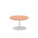 Italia Poseur Table Round 600 Top 475 High Beech ITL0100