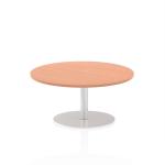 Italia Poseur Table Round 1000 Top 475 High Beech ITL0136